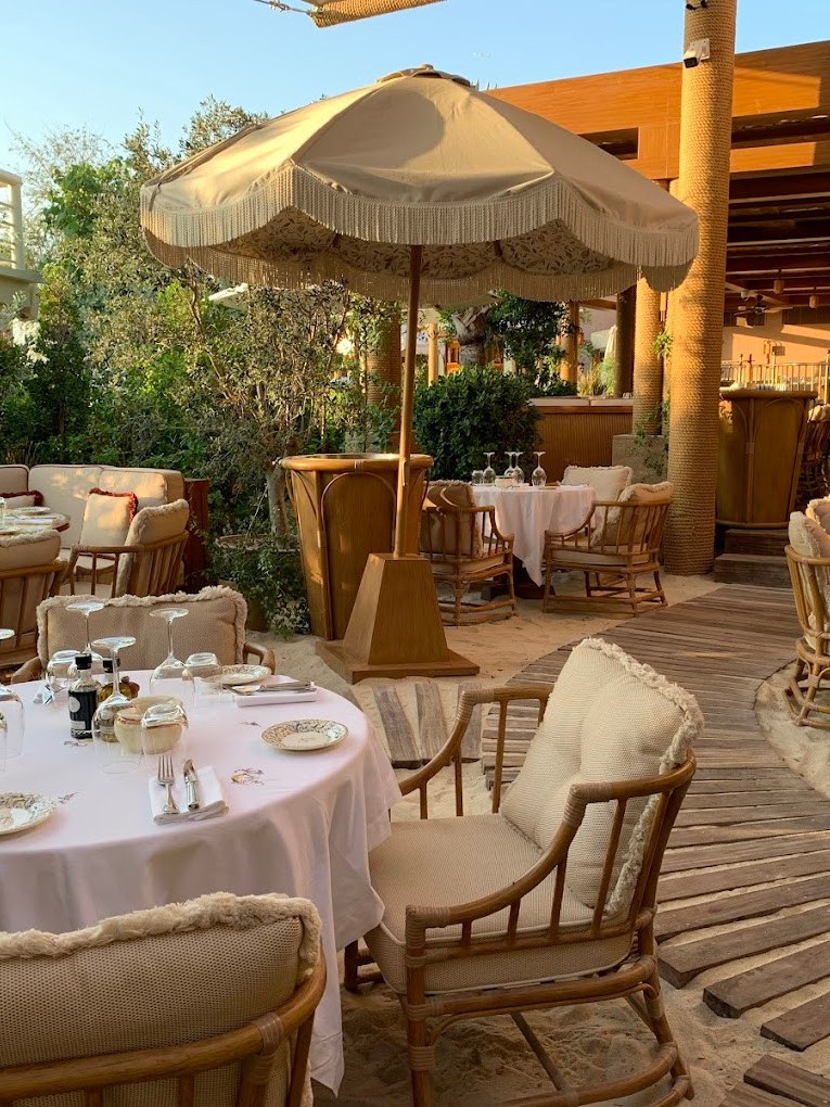 The garden at Gigi Rigolatto