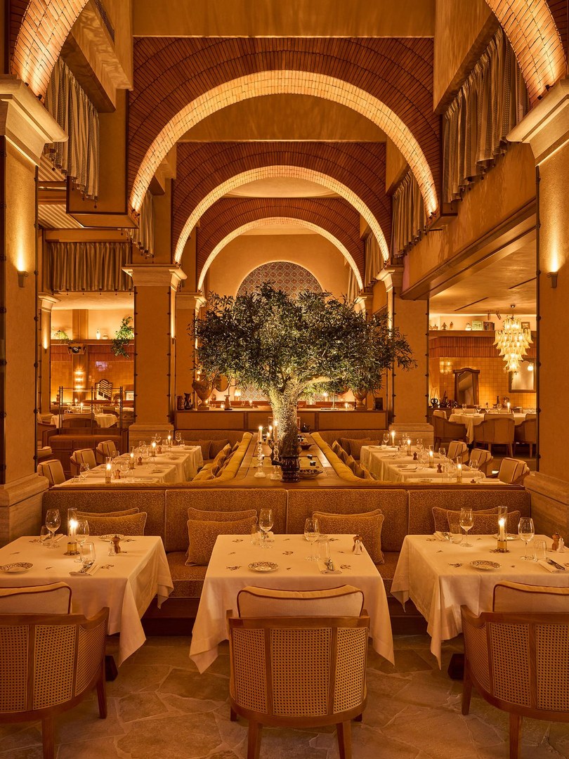 The dining room at Gigi Rigolatto